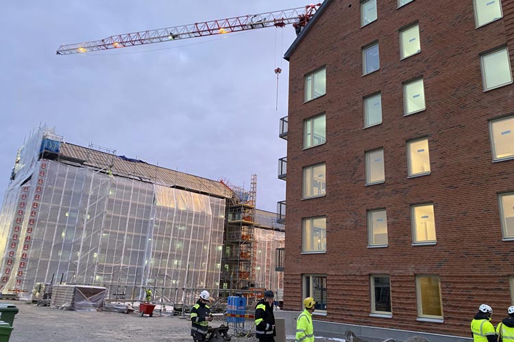 Renoveringsprojekt av fastighetsbyggnader i Ekerö